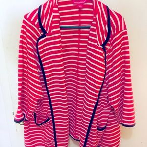 Woman Within Striped Blazer NEVER WORN!